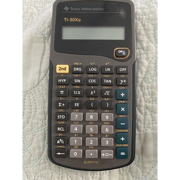 Texas Instruments TI-30Xa Scientific Calculator pre-owned - Picture 2 of 3